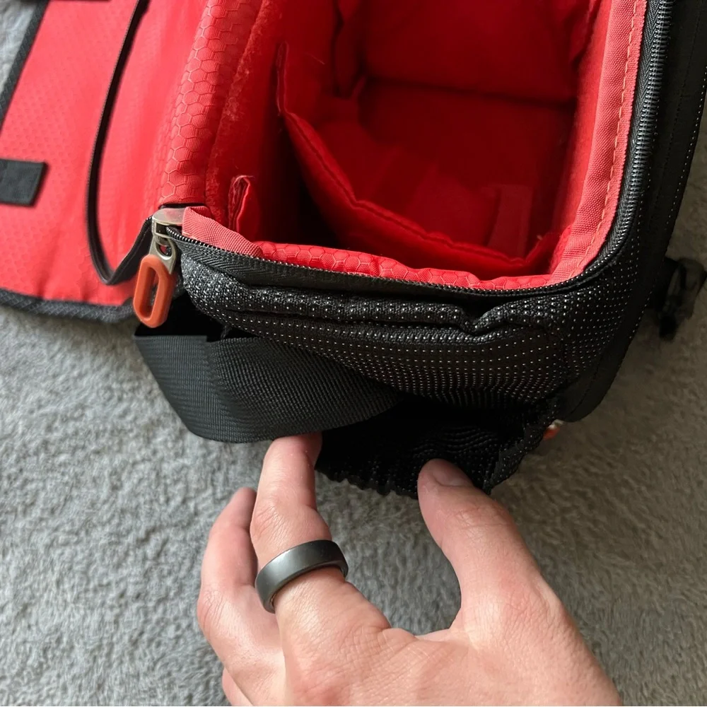 Black Men's Shoulder Camera Bag